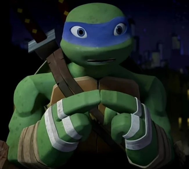 Create meme: teenage mutant ninja turtles, leonardo's teenage mutant ninja turtles, Leonardo da Vinci