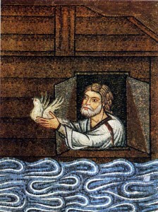 Создать мем: средневековые, ноев ковчег мозаика византия, Ветхий Завет