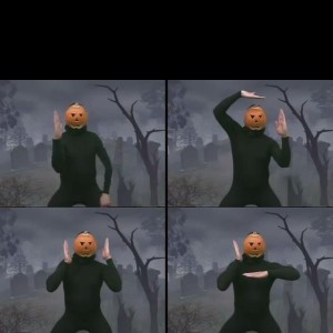 Create meme: any-hoo-I'm a pumpkin meme, any-hoo-I'm a pumpkin, no Hu I am