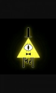 Create meme: gravity falls, the spell of gravity falls about bill, bill cipher
