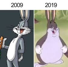 Create meme: fat bugs Bunny, bugs Bunny meme, Bugs Bunny