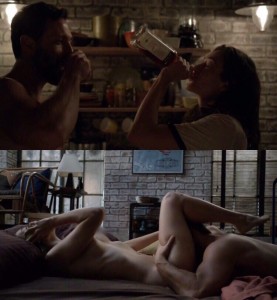 Create meme: shameless sex scene, emmy rossum sex, emmy rossum shameless sex