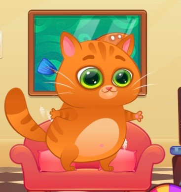 Создать мем: игра bubbu бубу, говорящий кот бубу, игра котик бубу