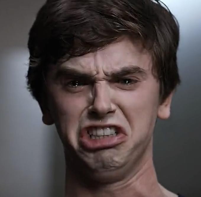 Create meme: freddie highmore, good doctor, the good doctor trailer