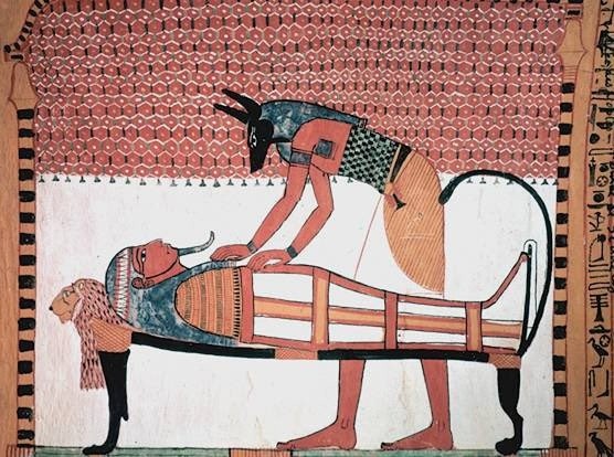 Создать мем: древний египет саркофаг осирис, искусство древнего египта, анубис египетский бог