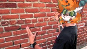 Создать мем: негр говорит со стеной, разговор со стеной, стена мем