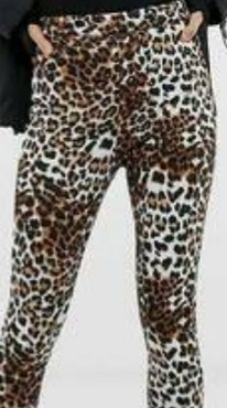 Create meme: pants , sports pants, leopard print leggings