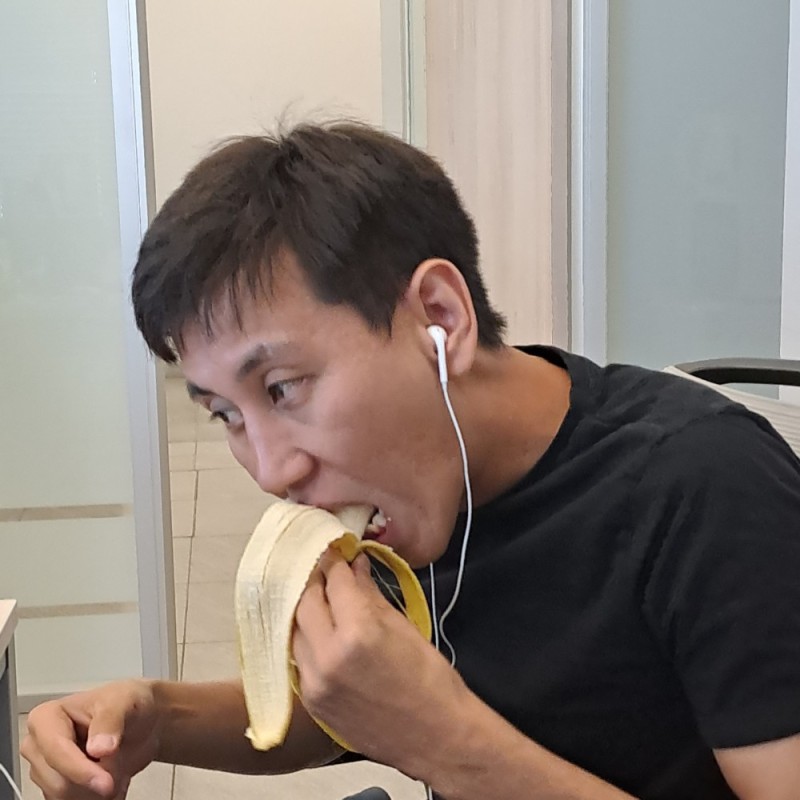 Создать мем: банан человек, лицо, мужчина