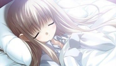 Create meme: anime girl, anime is beautiful, sleeping anime