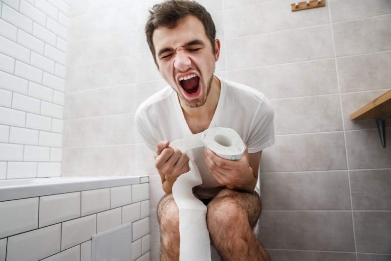 Create meme: diarrhea, diarrhea, the guy on the toilet