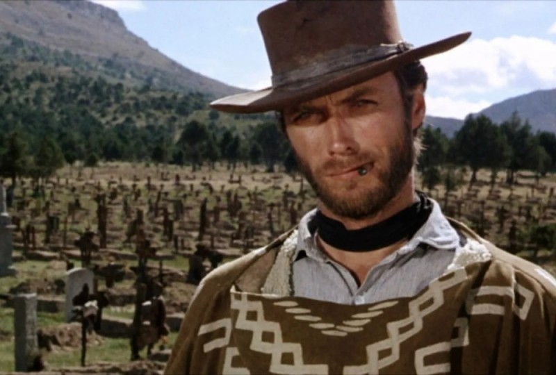 Create meme: good, bad, evil, the man with no name Clint Eastwood, good bad evil clint eastwood