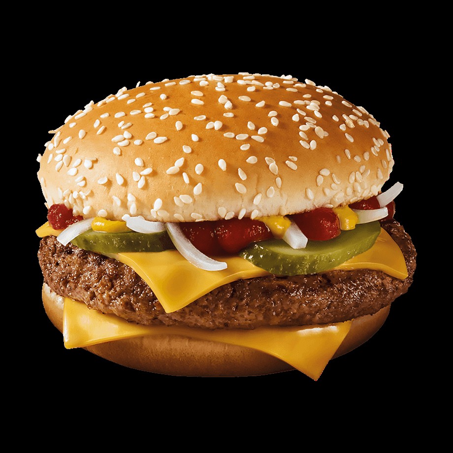 Create meme: double royal cheeseburger, cheeseburger CFS, royal burger