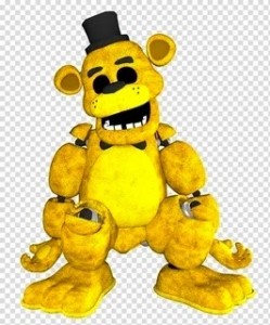 Create meme: Golden Freddy, old Golden Freddy