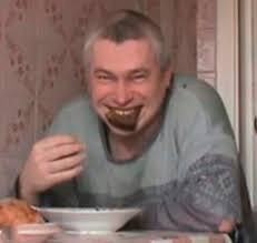 Create meme: Gennady Gorin eats, Gennady Gorin meme, Gennady Gorin bread