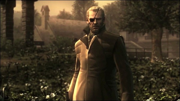 Создать мем: metal gear solid 4 русские субтитры, биг босс metal gear, metal gear solid воинское приветствие