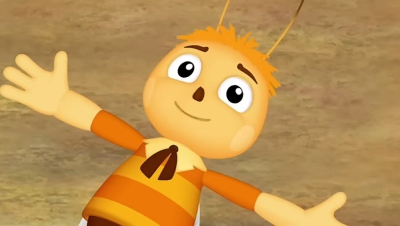 Создать мем: пчеленок лунтик, лунтик кузя мила пчеленок, лунтик пчелёнок