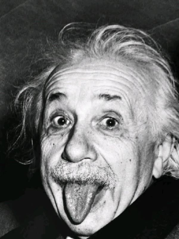 Создать мем: альберт эйнштейн, язык эйнштейна, эйнштейн с высунутым языком