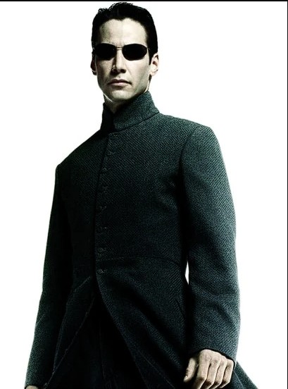 Create meme: The Matrix: Reboot Movie 2003, matrix , Keanu Reeves matrix Cloak
