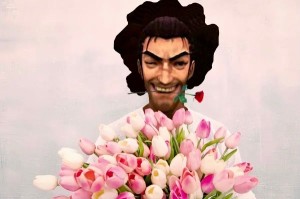 Создать мем: цветы мужчине, lionel richie - say you, say me, букет тюльпанов красивый