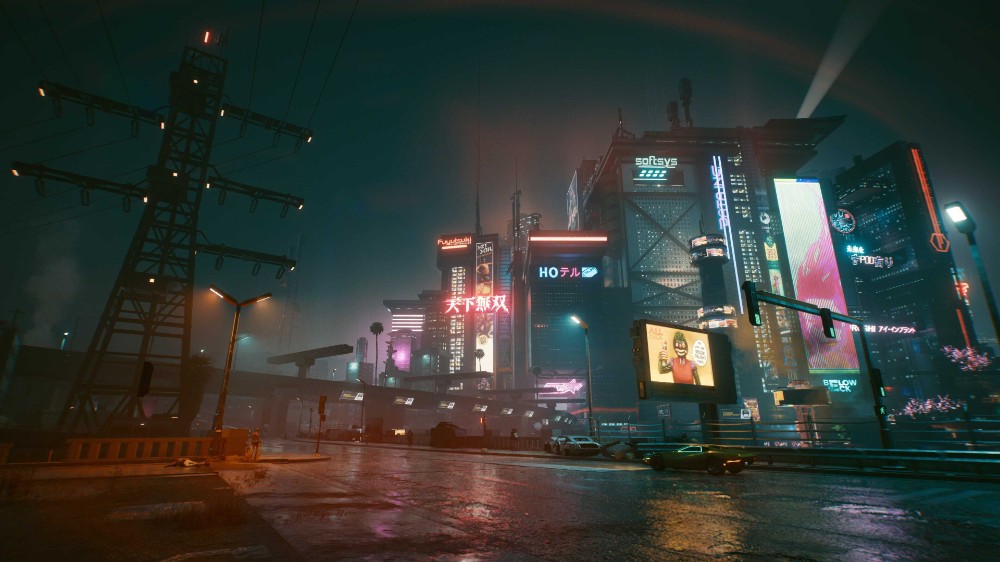 Создать мем: cyberpunk 2077 город, киберпанк город, найт сити cyberpunk 2077