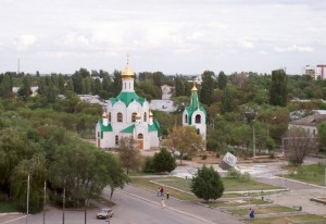 Создать мем: церковь александра невского, храм знаменск астраханская область, храм александра невского