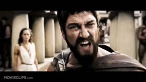 Create meme: king Leonidas the 300 Spartans, Leonidas the 300 Spartans, this is Sparta