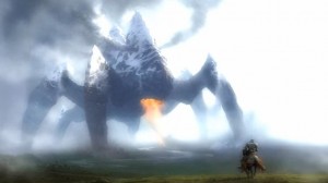 Create meme: shadow of the colossus Wallpaper, giant monster, Godzilla 2 king of the monsters 2019