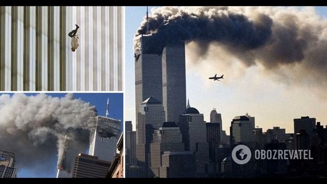 Создать мем: 11.09.2001 башни близнецы, башни близнецы теракт, башни близнецы нью йорк теракт