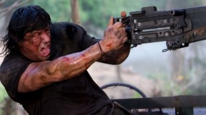 Создать мем: rambo