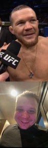 Create meme: the ufc fighters, Khabib Conor, male