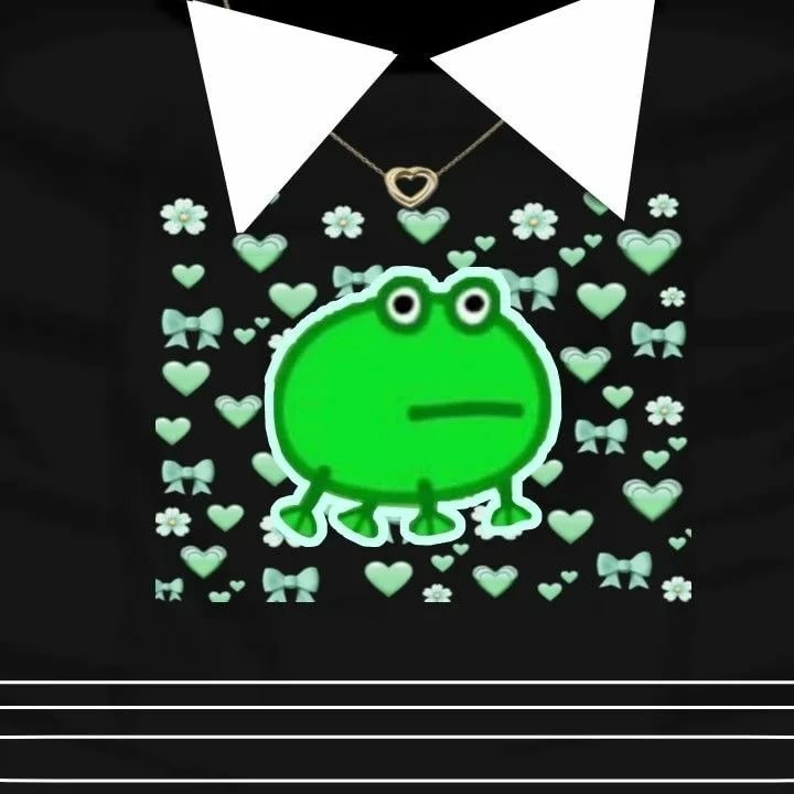 Create meme: shirt for roblox, t-shirts for roblox frog, t-shirt for roblox with frog