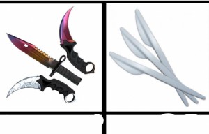 Create meme: knives, knife, Knives