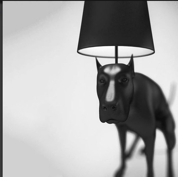 Create meme: floor lamp good boy by whatshisname, floor lamp dog kare design, floor lamp dog