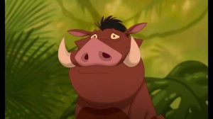 Create meme: angry Pumbaa, the wild boar Pumbaa, FUIB