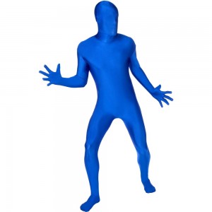 Создать мем: человек в синем костюм клипарт, латексный костюм, боди костюм