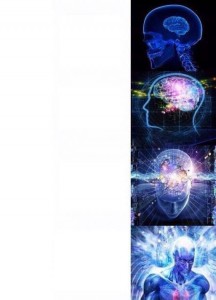 Create meme: supermind, the overmind meme template, the overmind's brain