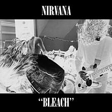 Создать мем: группа nirvana, обложка альбома nirvana--1989-bleach, nirvana bleach обложка