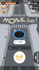 Создать мем: игры, oyunu, скачать взломанную игру hole.io