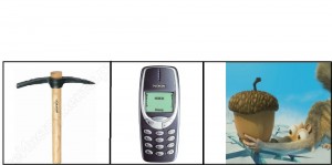 Create meme: screensaver Nokia 3310, Nokia 3310, Nokia 3310 old