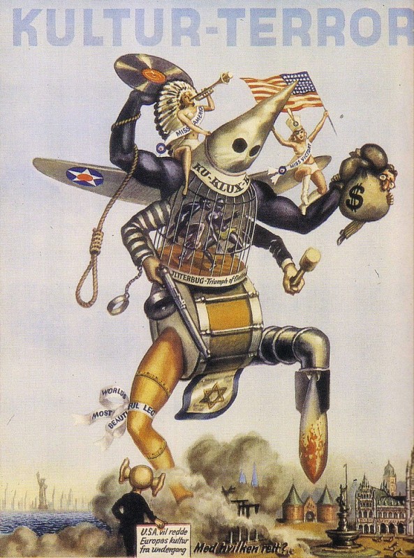 Create meme: anti-American posters, posters second world war, germany's anti-American posters