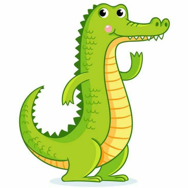 Create meme: cute crocodile, crocodile pattern, crocodile illustration