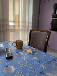 Create meme: apartment, tablecloth