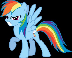 Create meme: rainbow on black background, pony c jgeotyysvb eifvb, rainbow dash live pictures