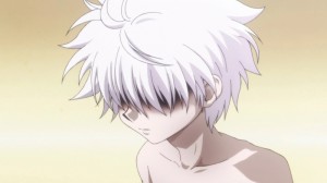 Create meme: anime killua, killua