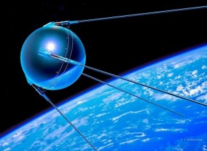 Создать мем: искусственного спутника земли (исз), искусственный спутник, первый искусственный спутник