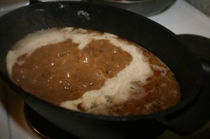 Create meme: stew, Hungarian goulash in a pan, dish