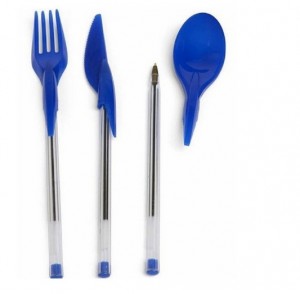 Create meme: fork with fancy handle, ballpoint pens Cutlery, handle