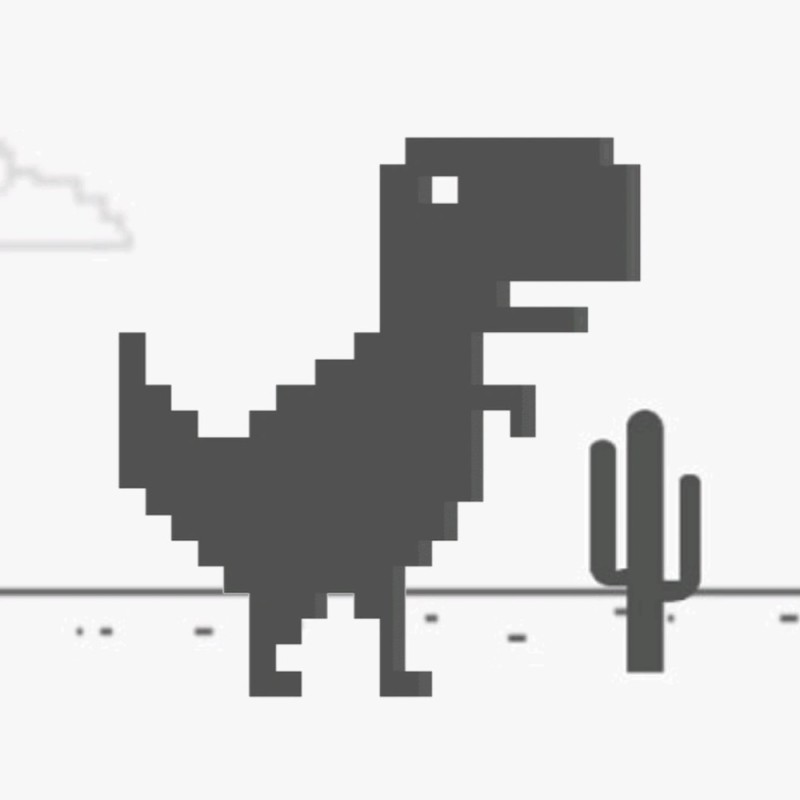 Create meme: pixel dinosaur, dinosaur google play, dinosaur pixel art
