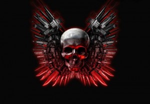 Create meme: the expendables 2010, Unstoppable, the expendables 2010 skull