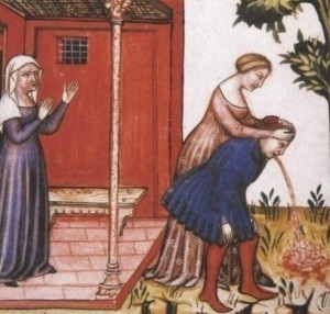Создать мем: средневековье, средневековые картины, картины средневековья